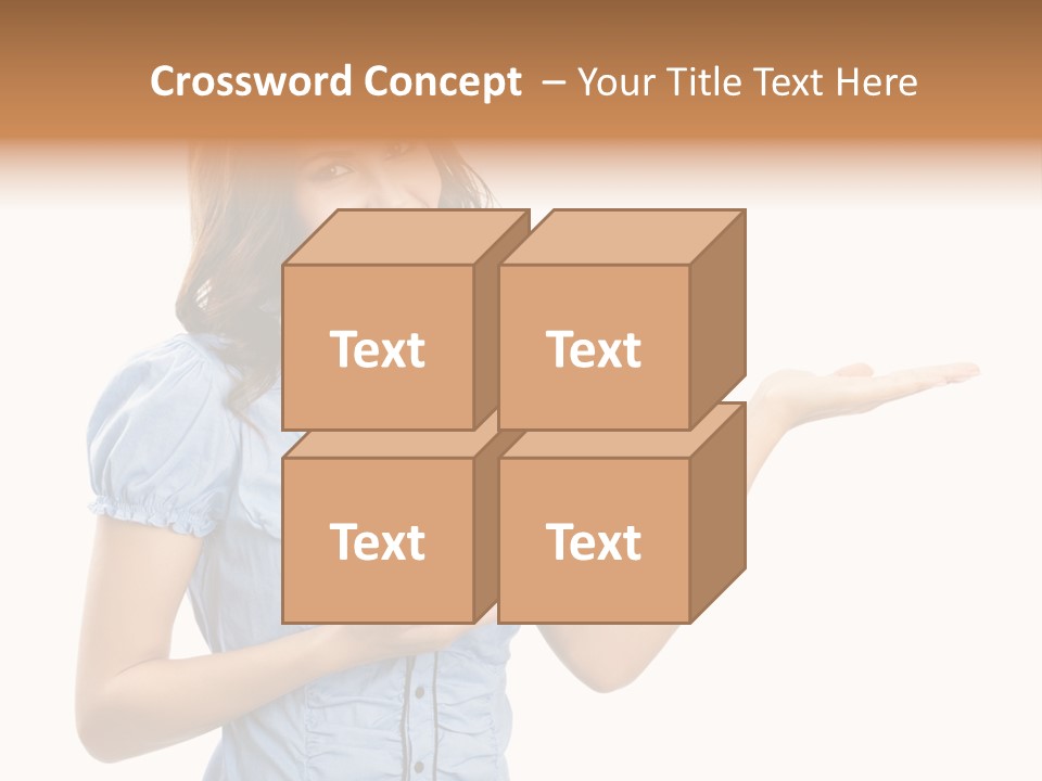 Over Poster Board PowerPoint Template
