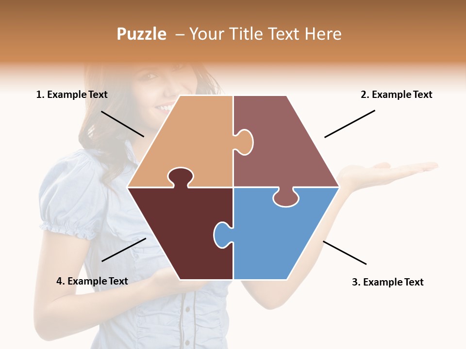 Over Poster Board PowerPoint Template