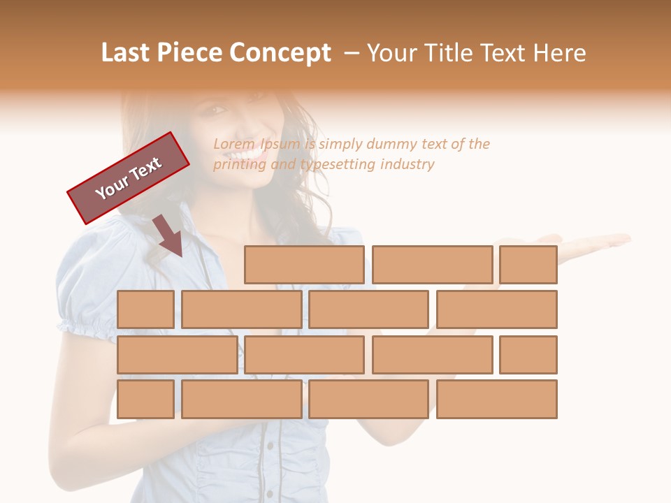 Over Poster Board PowerPoint Template