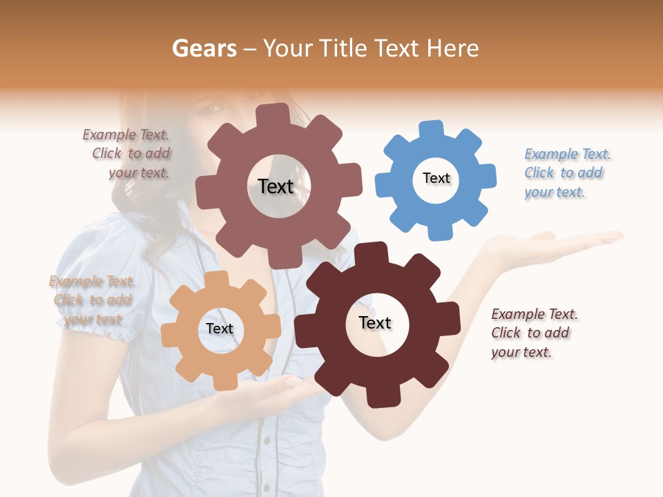 Over Poster Board PowerPoint Template