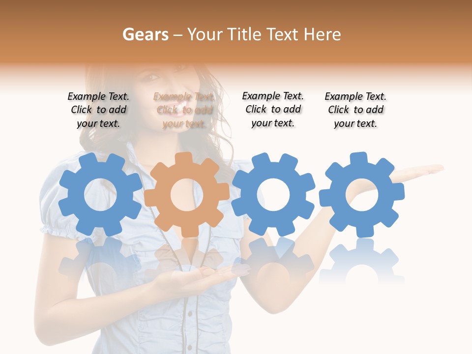 Over Poster Board PowerPoint Template