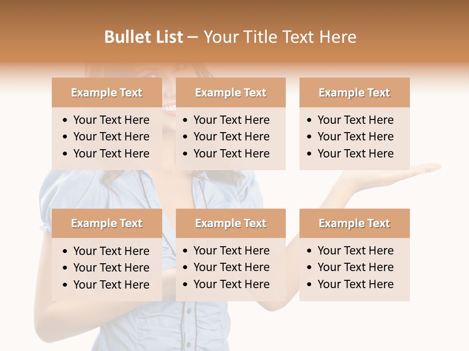 Over Poster Board PowerPoint Template