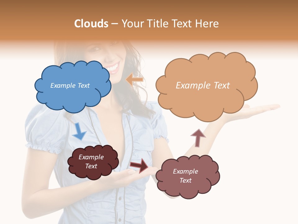 Over Poster Board PowerPoint Template