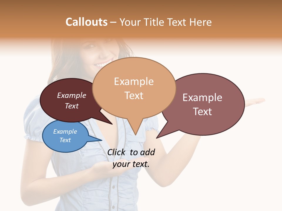 Over Poster Board PowerPoint Template