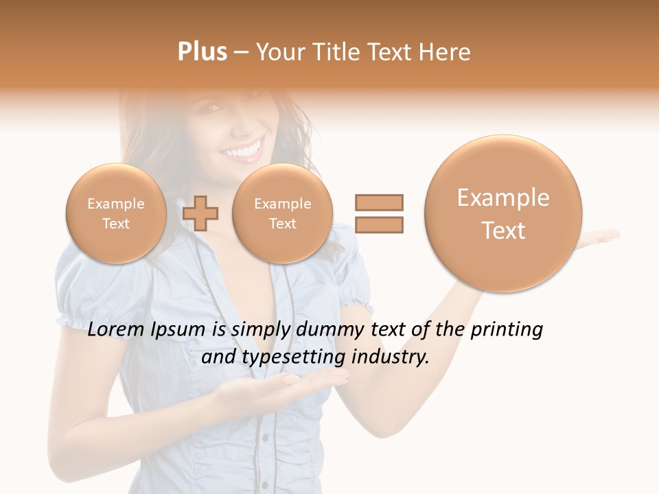 Over Poster Board PowerPoint Template