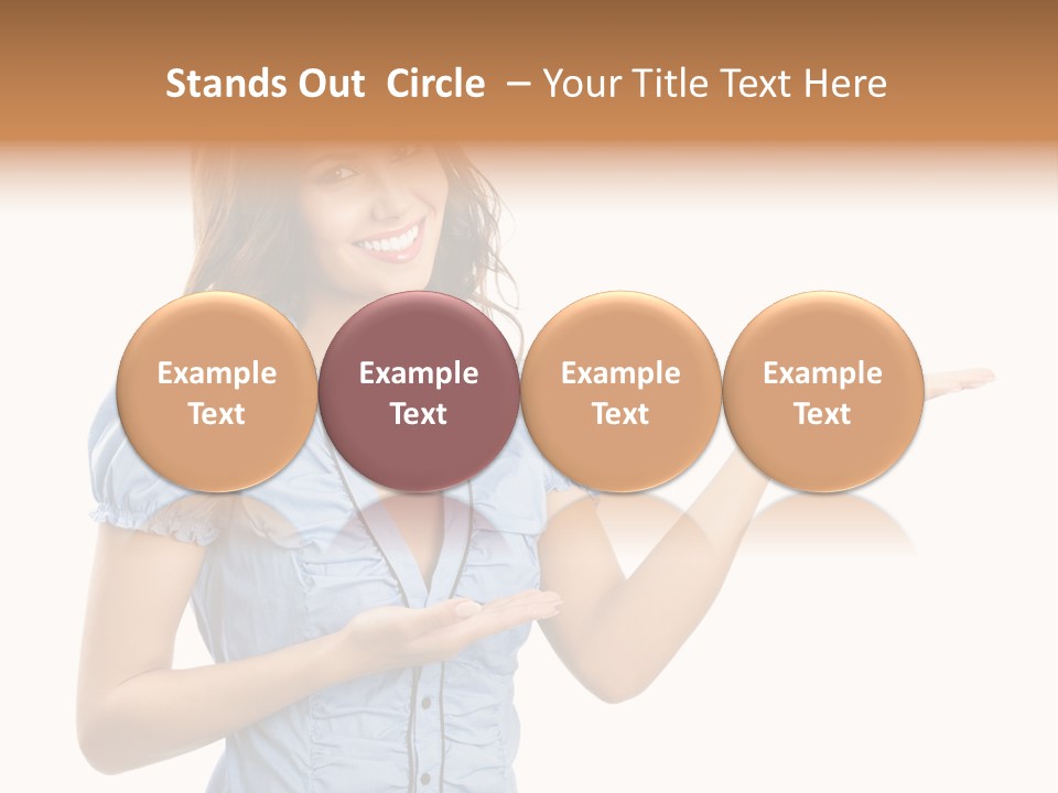 Over Poster Board PowerPoint Template