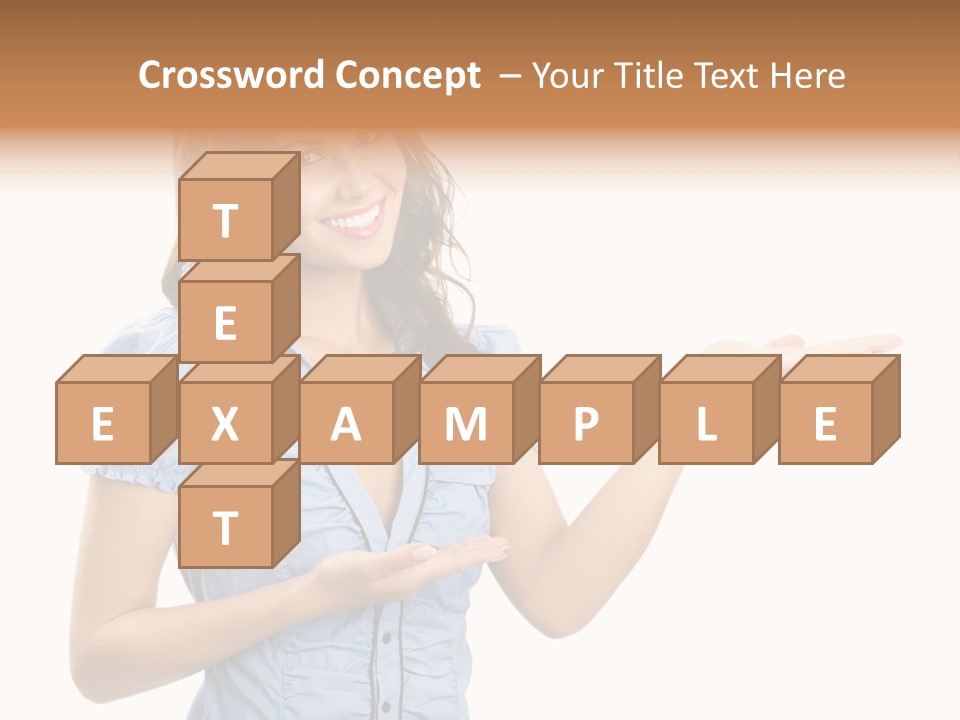 Over Poster Board PowerPoint Template