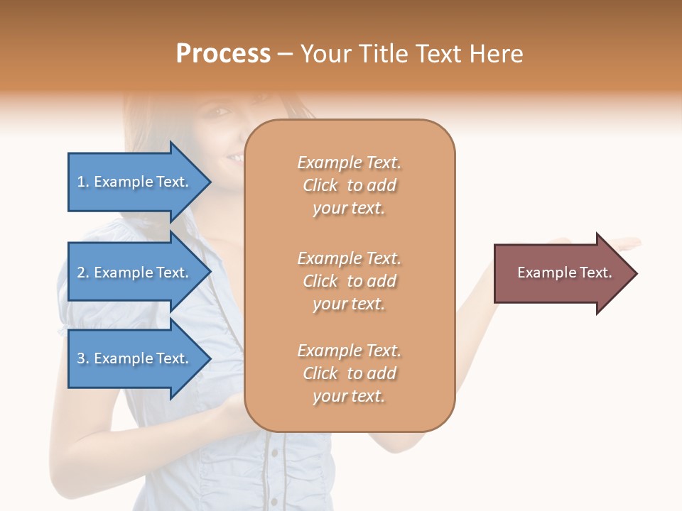 Over Poster Board PowerPoint Template