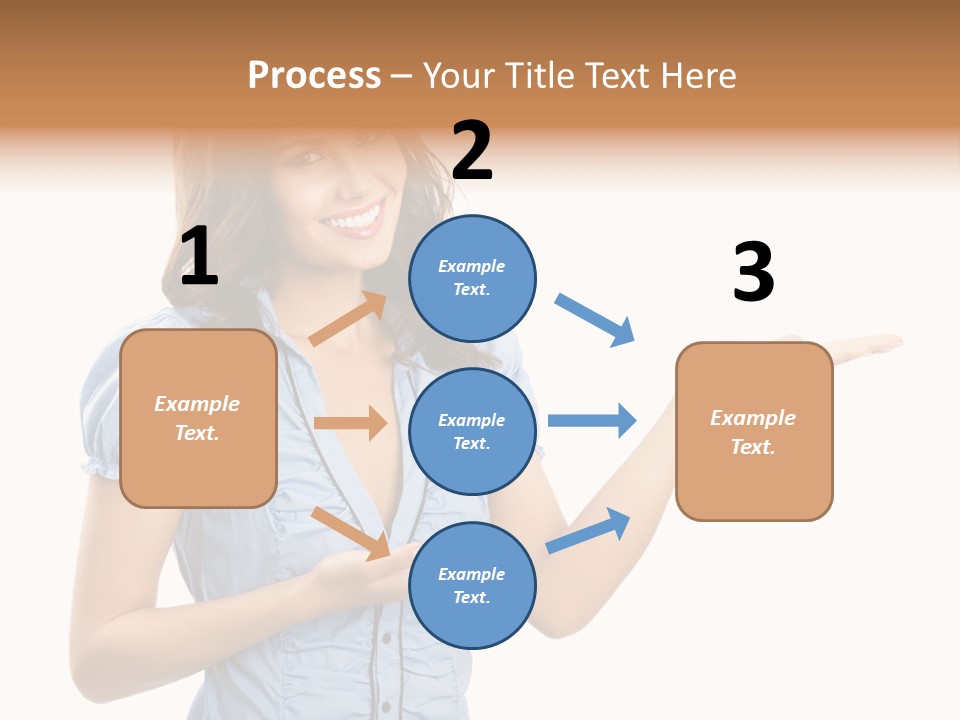 Over Poster Board PowerPoint Template