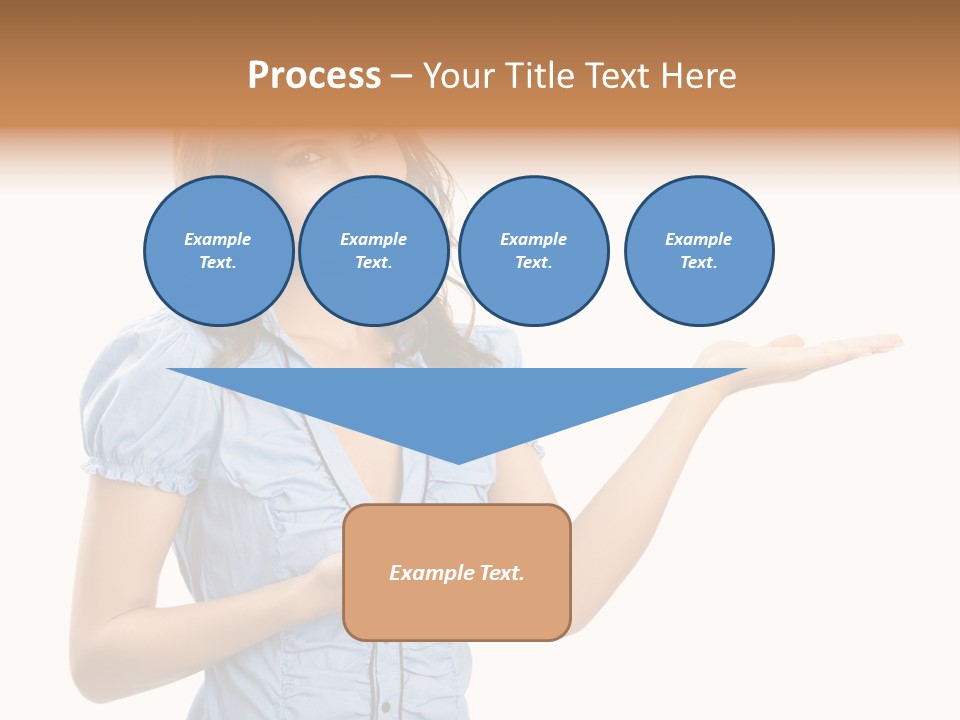 Over Poster Board PowerPoint Template