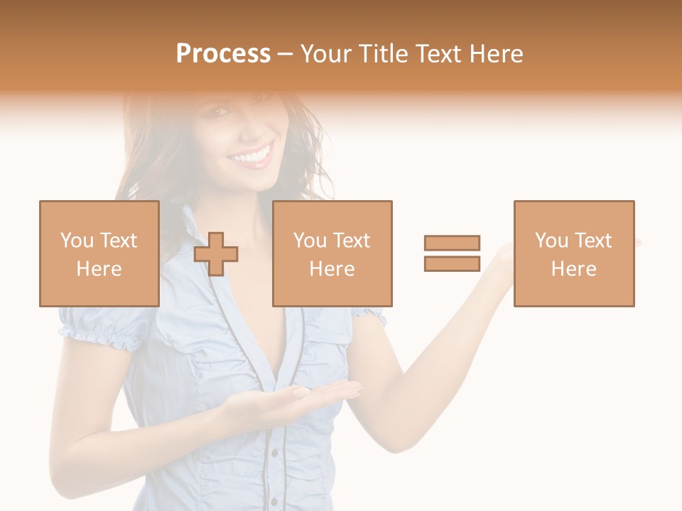 Over Poster Board PowerPoint Template