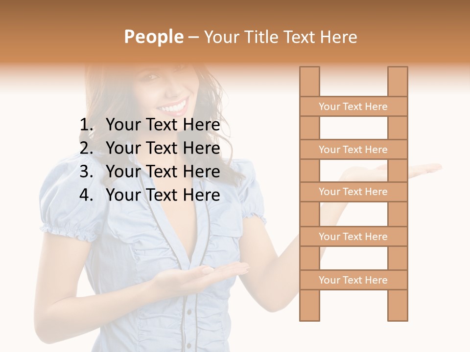 Over Poster Board PowerPoint Template