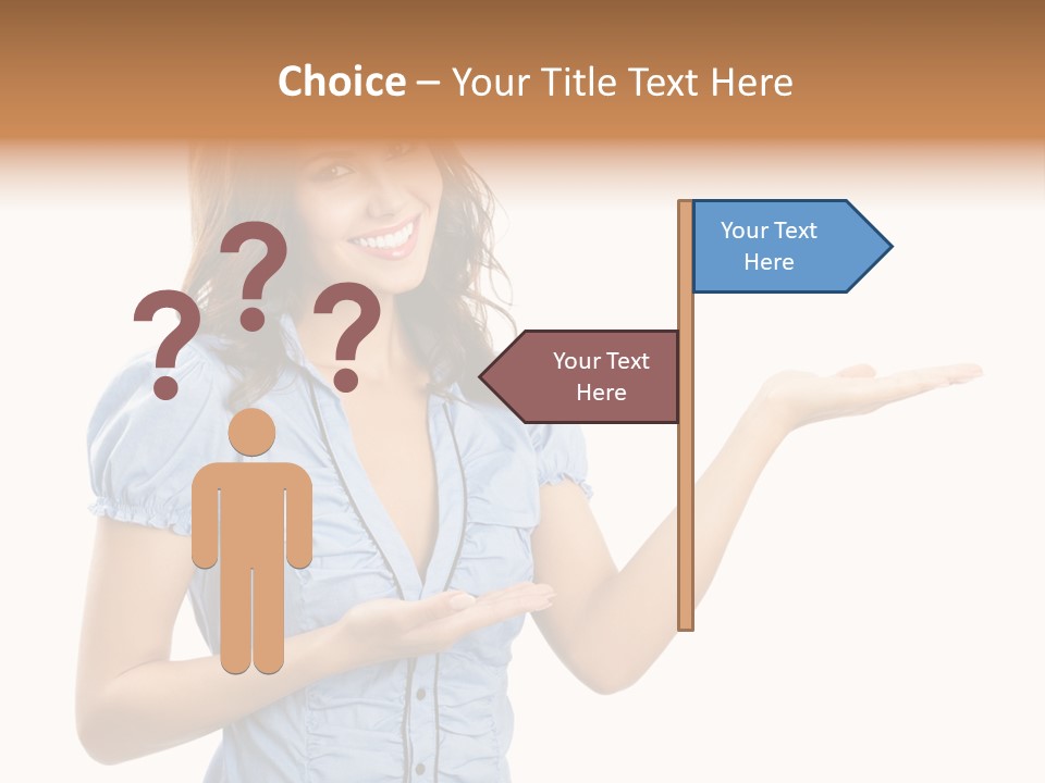 Over Poster Board PowerPoint Template