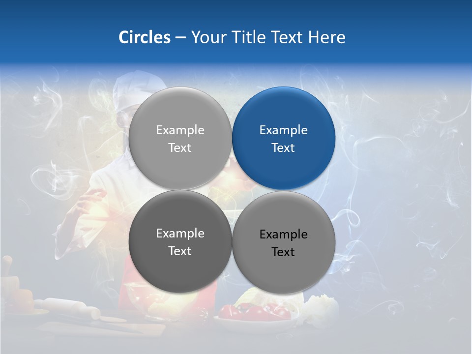 Bowl Young Witch PowerPoint Template