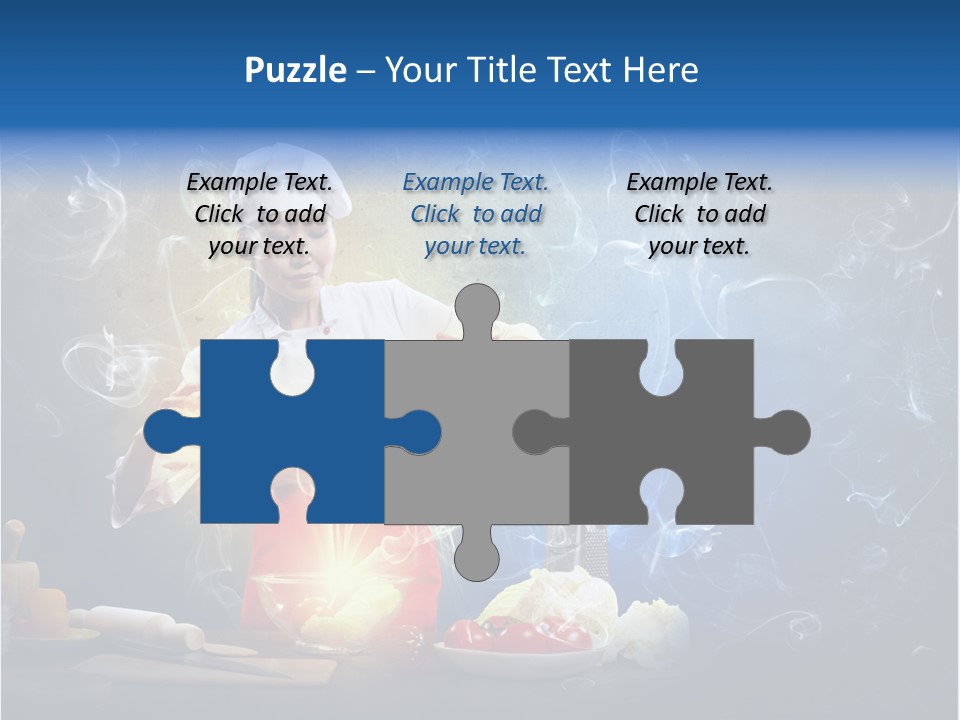 Bowl Young Witch PowerPoint Template