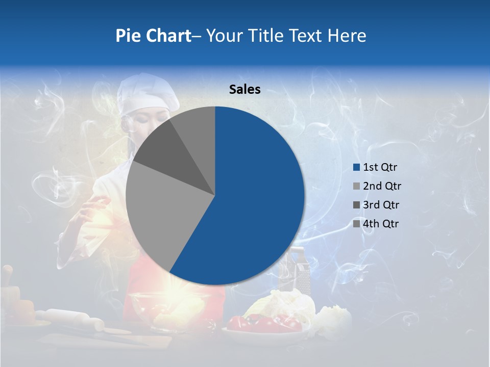 Bowl Young Witch PowerPoint Template