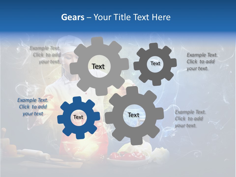 Bowl Young Witch PowerPoint Template