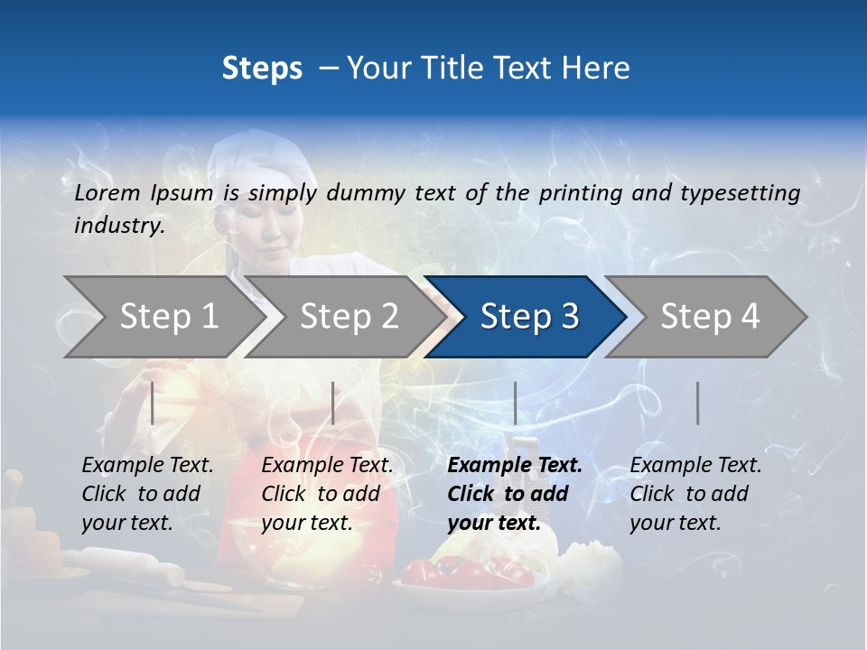 Bowl Young Witch PowerPoint Template