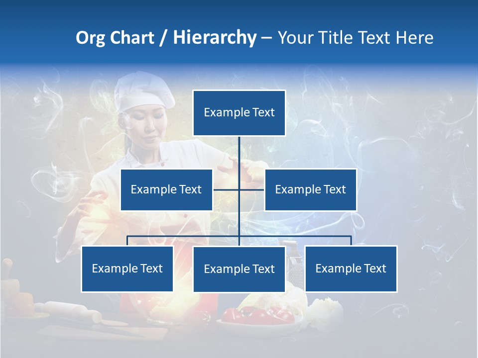 Bowl Young Witch PowerPoint Template