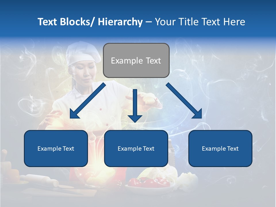 Bowl Young Witch PowerPoint Template