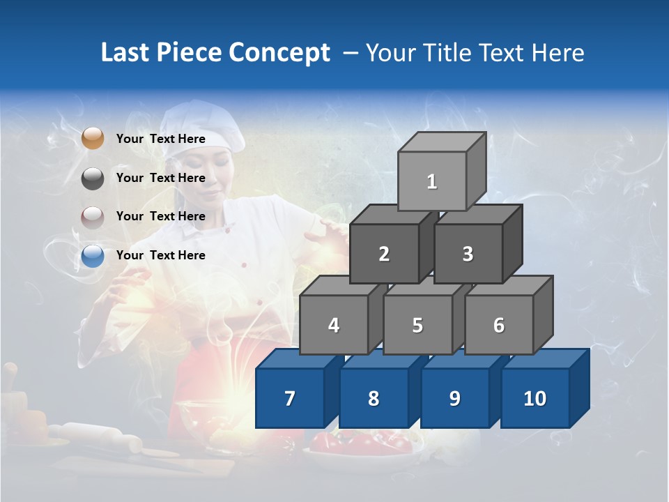 Bowl Young Witch PowerPoint Template
