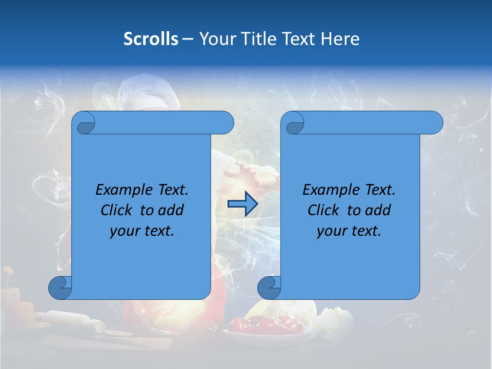 Bowl Young Witch PowerPoint Template