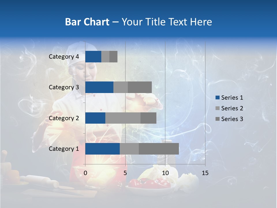 Bowl Young Witch PowerPoint Template