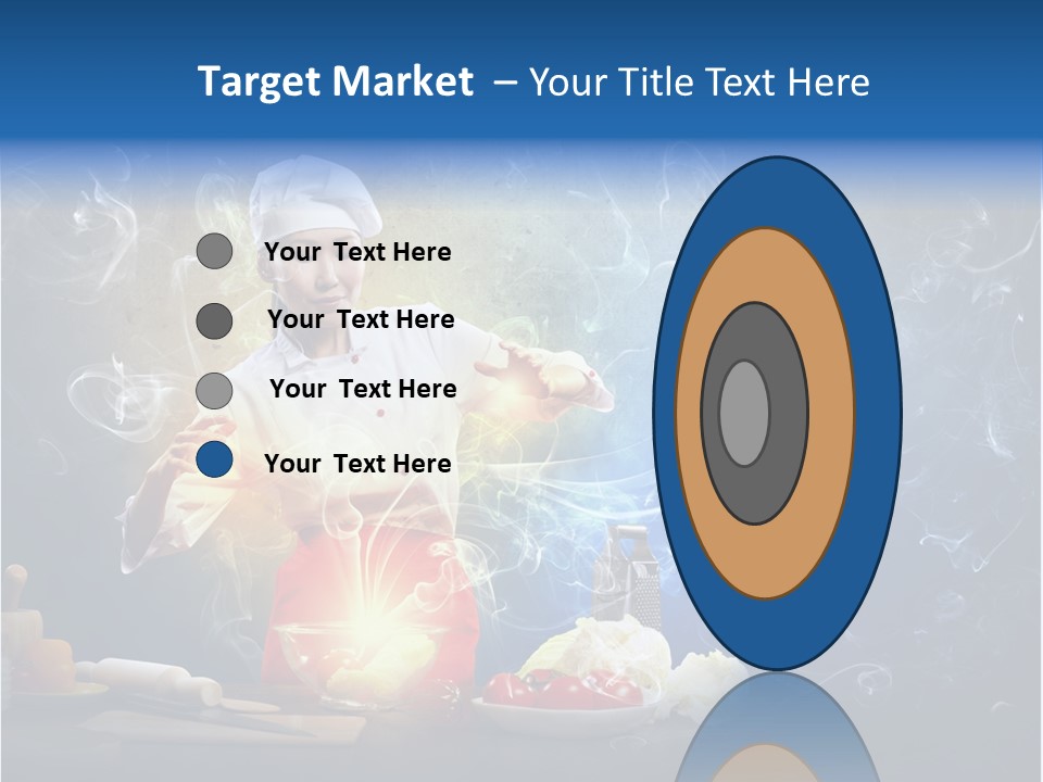 Bowl Young Witch PowerPoint Template