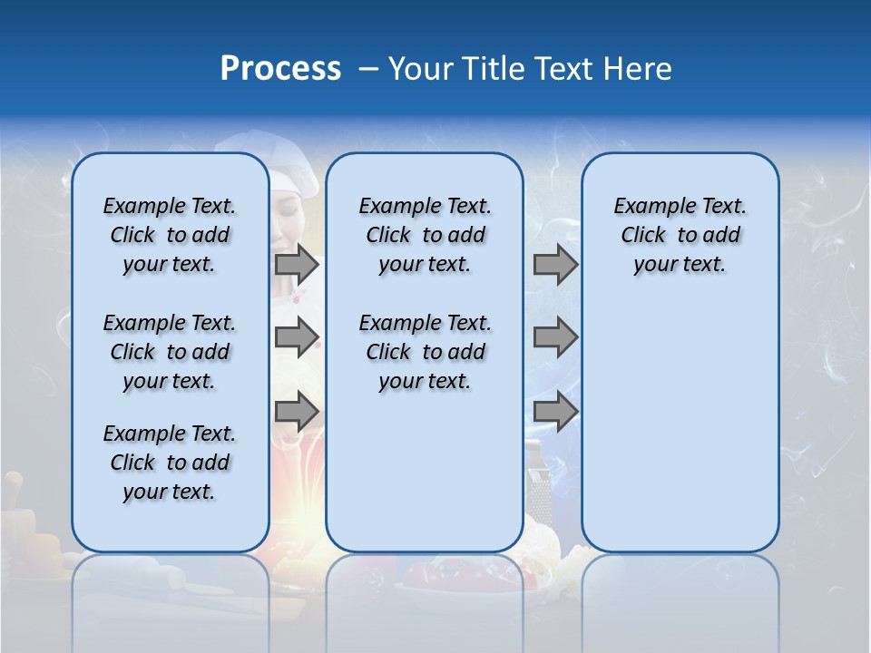 Bowl Young Witch PowerPoint Template