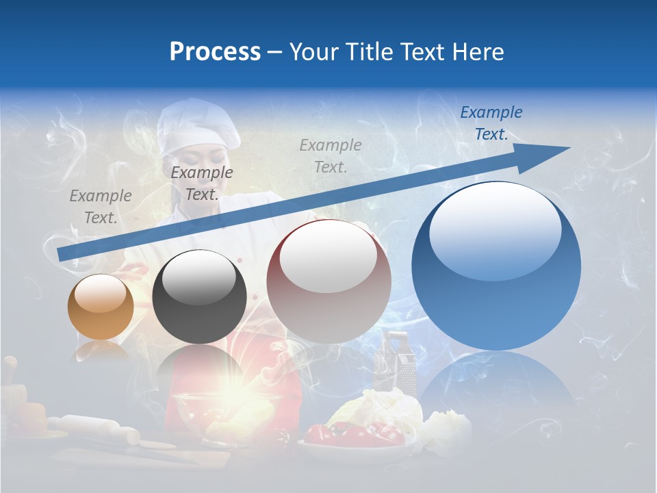 Bowl Young Witch PowerPoint Template