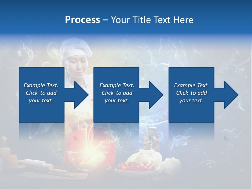 Bowl Young Witch PowerPoint Template