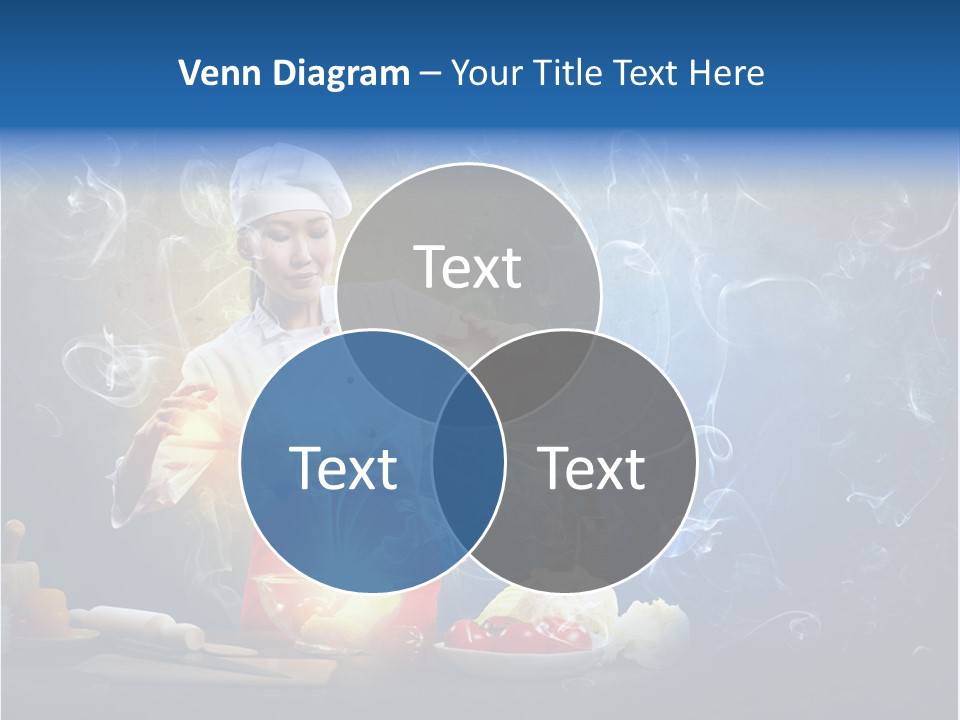 Bowl Young Witch PowerPoint Template