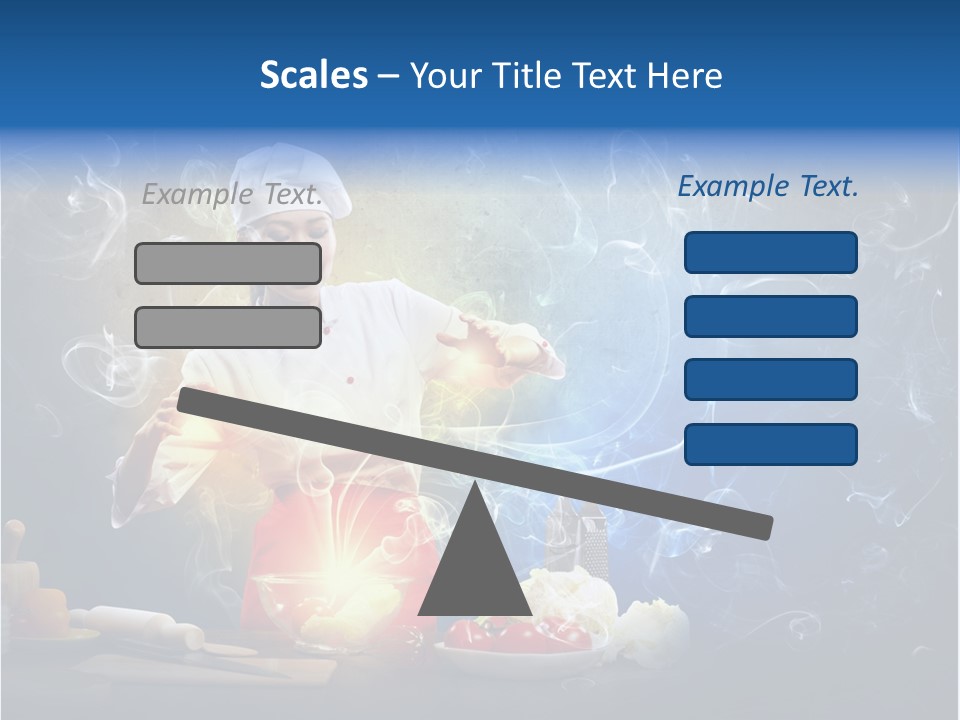 Bowl Young Witch PowerPoint Template
