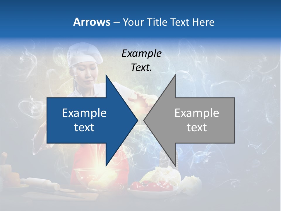 Bowl Young Witch PowerPoint Template