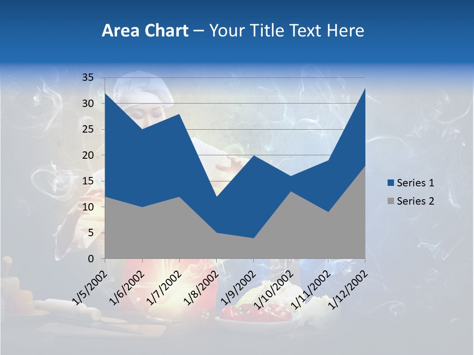 Bowl Young Witch PowerPoint Template