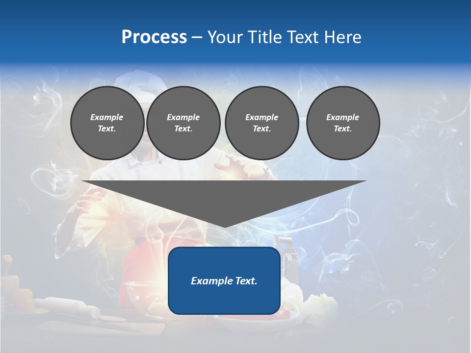 Bowl Young Witch PowerPoint Template