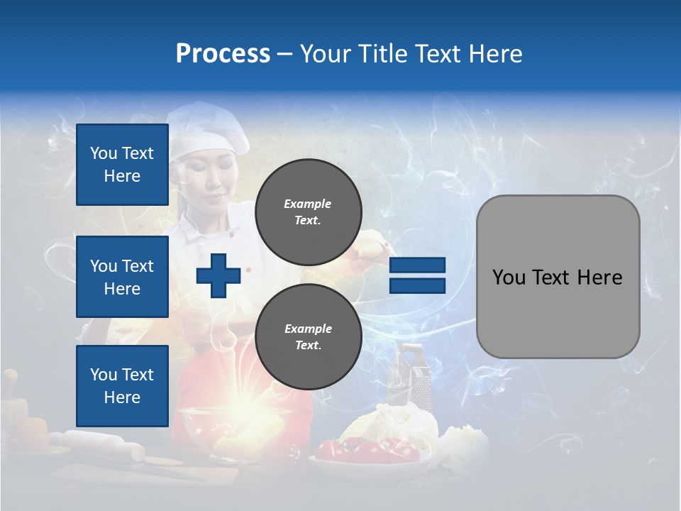 Bowl Young Witch PowerPoint Template
