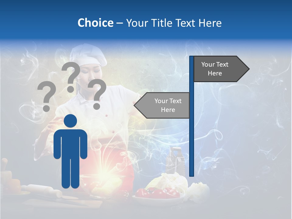 Bowl Young Witch PowerPoint Template