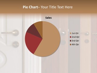 Plank Architecture Doors PowerPoint Template