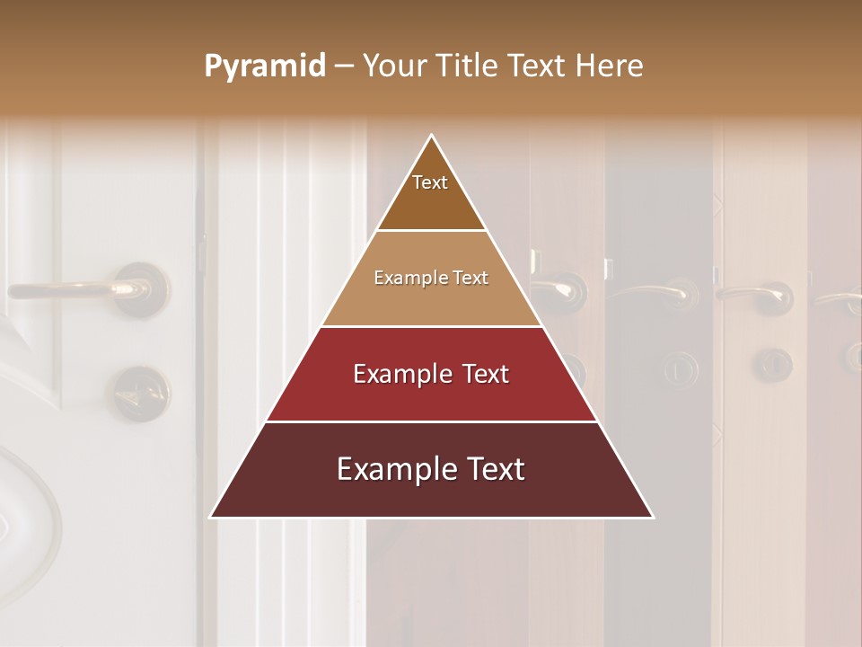 Plank Architecture Doors PowerPoint Template