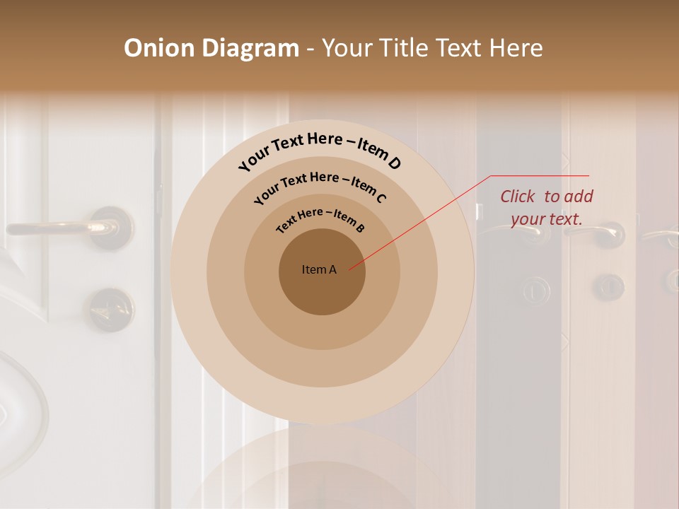 Plank Architecture Doors PowerPoint Template
