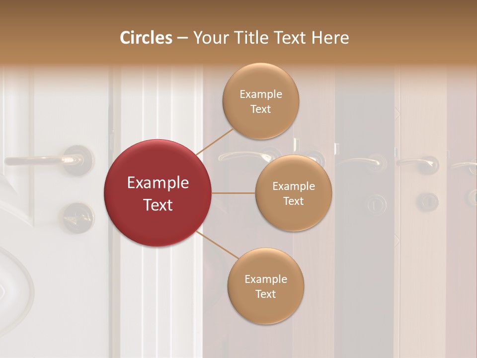 Plank Architecture Doors PowerPoint Template