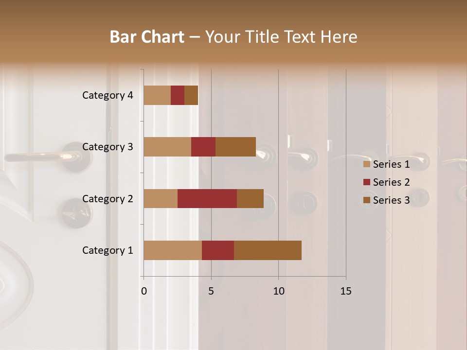 Plank Architecture Doors PowerPoint Template