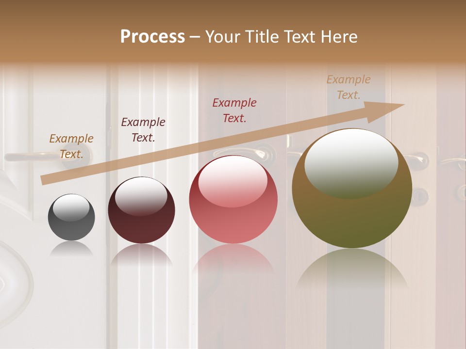 Plank Architecture Doors PowerPoint Template