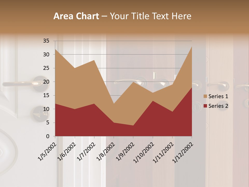 Plank Architecture Doors PowerPoint Template