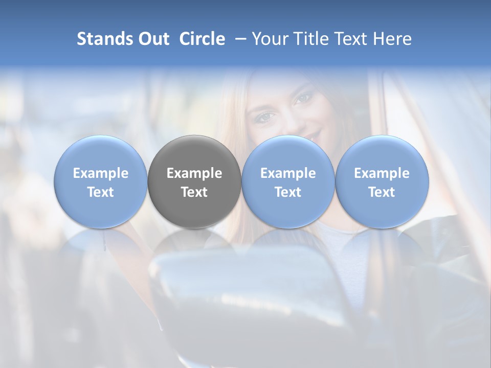 Happy Buying Carefree PowerPoint Template