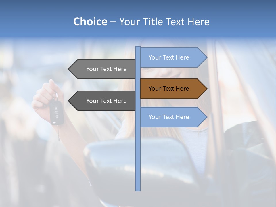 Happy Buying Carefree PowerPoint Template
