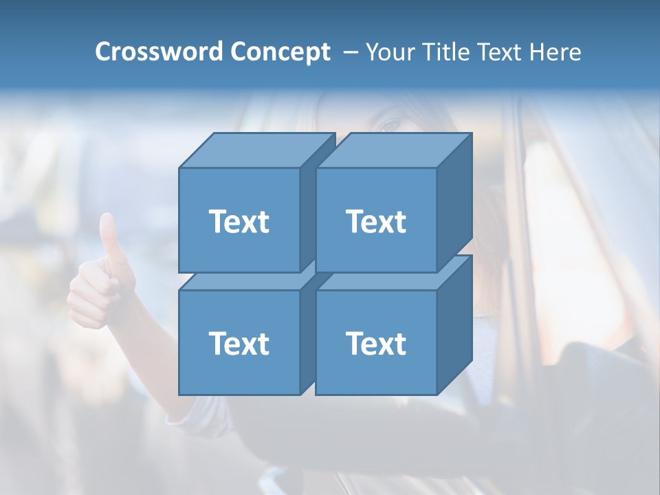 Outdoors Journey Positive PowerPoint Template