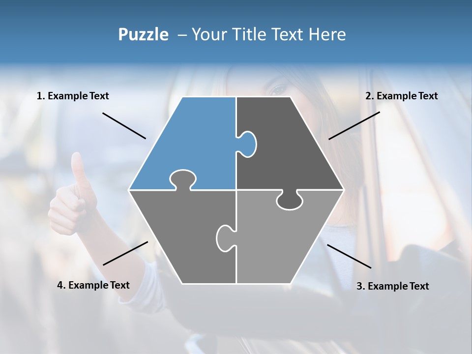 Outdoors Journey Positive PowerPoint Template