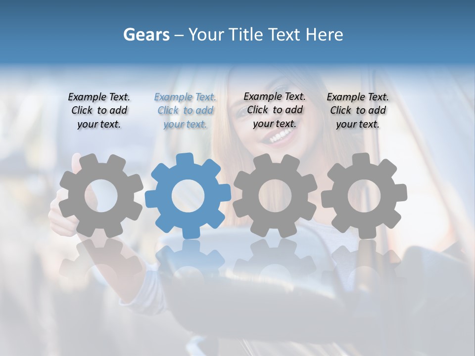 Outdoors Journey Positive PowerPoint Template